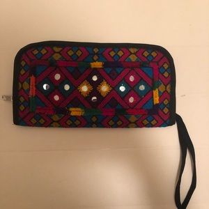 traditional Pakistani handmade clutch